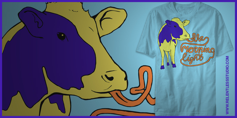 The Morning Light | Cow Tounge Text image