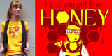 Honey, Power, Women... tee shirt design by swissarmyshark - AJ Paglia