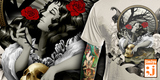 Till Death Do We Part tee shirt design by jimiyo - Jimi Benedict