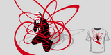 all tied up tee shirt design by dobi - Rob Dobi