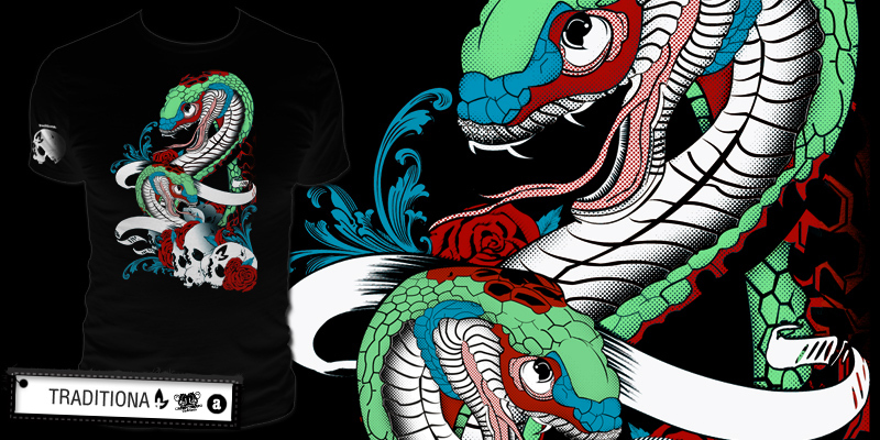 Snake Tee image