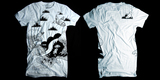 Black & White Wonderland tee shirt design by stumpyhorse - jared stumpenhorst