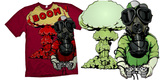When Kids Go Boom... tee shirt design by barkone - barkone