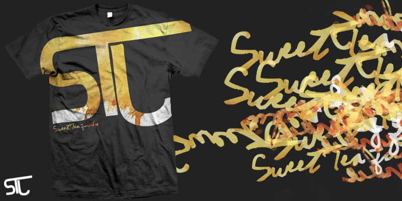 Sweet Tea Junkie Logo Tee image