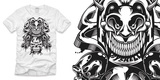 EvilGrin tee shirt design by byskell - byskell