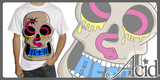 Mess up Skull tee. image