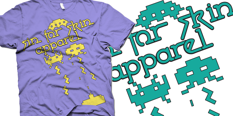 Space Invader Tee Space Invader Tee image