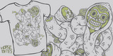 "Day of the Snakes" by horsebites Day of the Snakes tee shirt design by horsebites - HORSEBITES