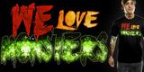 We love monsters. tee shirt design by heat. - Max
