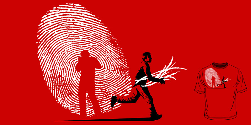 identity theft tee shirt design by dobi - Rob Dobi