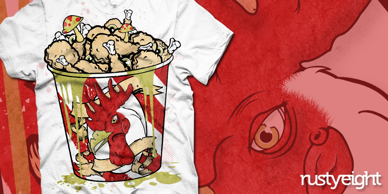 Tee Battle Round 1: Tastes Like Chicken image