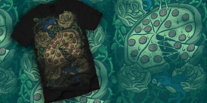 Shirt Woot - Hungry Unlike The Wolf image