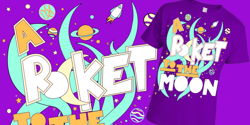 A Rocket To The Moon- Planets image