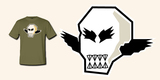 Skull tee image