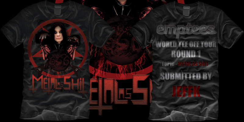 TEE BATTLE: Metal As Shit TEE BATTLE: Metal As Shit image