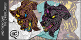 Another wolf in here! tee shirt design by jib - jean-baptiste