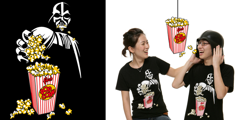 "i want my pop corn in the daaark..." image