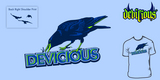 Devicious Crow tee shirt design by jimmyhaffa1 - micah