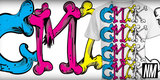 CMYK BONES! image