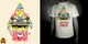 Happy Nightmare tee shirt design by Go Ape Shirts - Josh Perkins