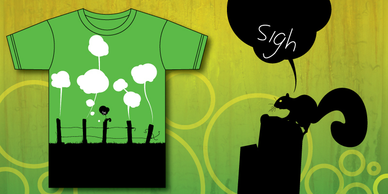 Liftsix Fence tee shirt design by ategreen - Nate Green