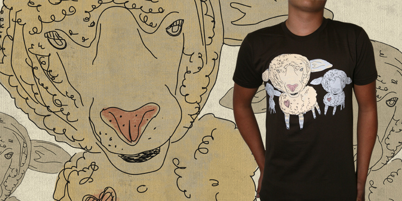 Carraway Clothing | Counting Sheep tee shirt design by ryanmiller - Ryan Miller