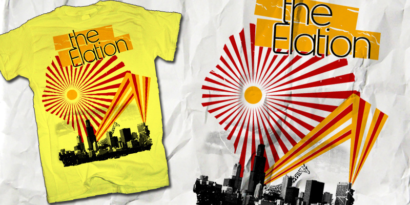 Skyline tee shirt design by Cole - Cole