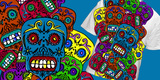 Muerto(s) tee shirt design by nate gonz - nate gonz