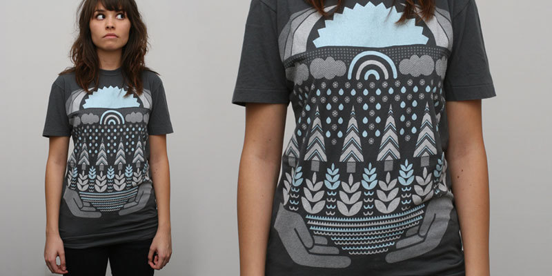 He's got the whole world in His Hands tee shirt design by Congress - Congress Clothing