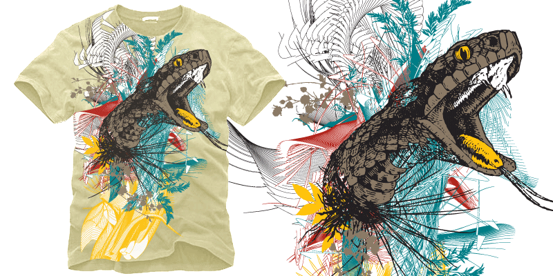 The Garden of Eden tee shirt design by collisiontheory - aj dimarucot