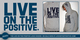 Live On The Positive Hoodie image