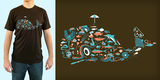 "Fish, Etc." by gameyy Fish, Etc. tee shirt design by gameyy - Eric Terry