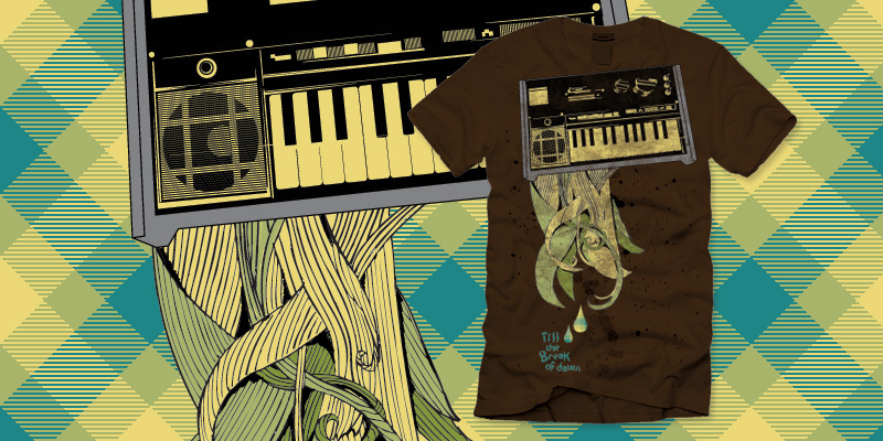 Till the Break of Dawn tee shirt design by njonas - Nick - JACC Fashion