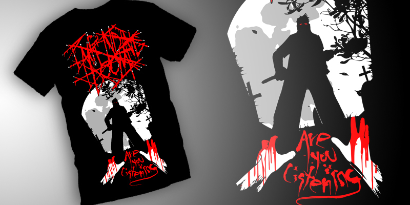"Impending Doom - Buried Alive" by sittingduck Impending Doom - Buried Alive tee shirt design by sittingduck - Josh Stomberg