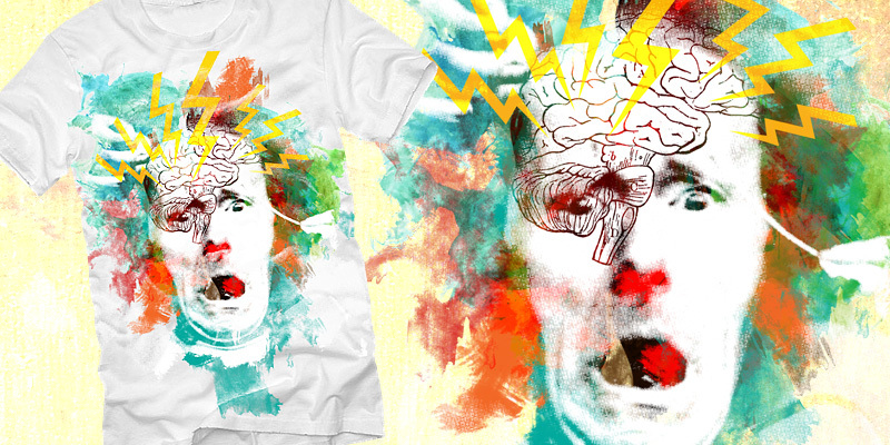 Duchenne Smile - In Dreams entry tee shirt design by collisiontheory - aj dimarucot