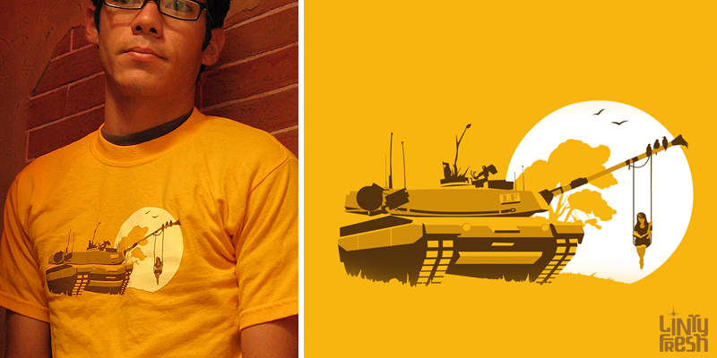 Once Upon A War tee shirt design by gameyy - Eric Terry