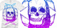 SKUWLZ W/ HAIR tee shirt design by nickmontoya - nick montoya