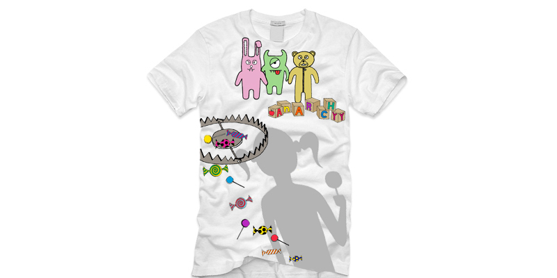 "Tee Off Round Two / Anarchy" by Birdie3431 Tee Off Round Two / Anarchy tee shirt design by Birdie3431 - Seth