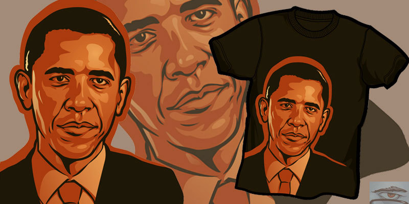 Obama tee shirt design by Cloxboy - Cloxboy