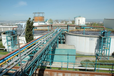 Frito-Lay's wastewater treatment plant. 