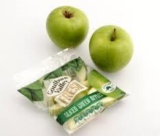 The SPC Ardmona sliced apple snack product. 