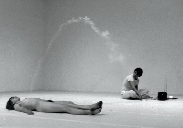 Chris Burden, <em>Match Piece</em>, 1972. All photos: R. Boss. Courtesy of the artist and Gagosian Gallery, Beverly Hills, CA. Complete caption below. Chris Burden, <em>Match Piece</em>, 1972. All photos: R. Boss. Courtesy of the artist and Gagosian Gallery, Beverly Hills, CA. Complete caption below.