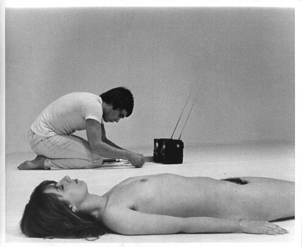 Chris Burden, <em>Match Piece</em>, 1972. All photos: R. Boss. Courtesy of the artist and Gagosian Gallery, Beverly Hills, CA.* Chris Burden, <em>Match Piece</em>, 1972. All photos: R. Boss. Courtesy of the artist and Gagosian Gallery, Beverly Hills, CA.*