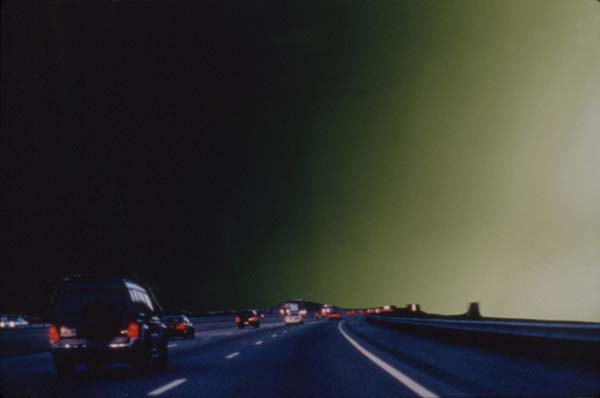 Shirley Irons, <em>Amy's Sky</em>, 1998. Cibachrome, 22 x 32 in. Courtesy the artist and Gallery Luisotti, Los Angeles.