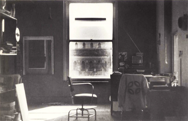Office of the Museum of Conceptual Art, 1975. Photo: Tom Marioni. Published in <em>Vision</em>, issue 1, 1975. Office of the Museum of Conceptual Art, 1975. Photo: Tom Marioni. Published in <em>Vision</em>, issue 1, 1975.