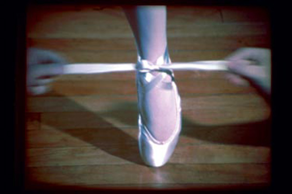 Jack Goldstein, still from <i>A Ballet Shoe</i>, 1975. 16mm film, 19 sec. Jack Goldstein, still from <i>A Ballet Shoe</i>, 1975. 16mm film, 19 sec.