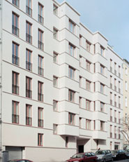 New building of an appartement house