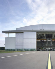 Base de maintenance de l’Airbus A380 d’Air France