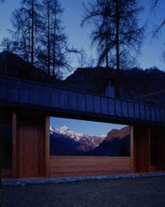 casa nelle alpi