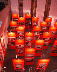 Allestimento mostra "Oscar Savio e l'Eur" 